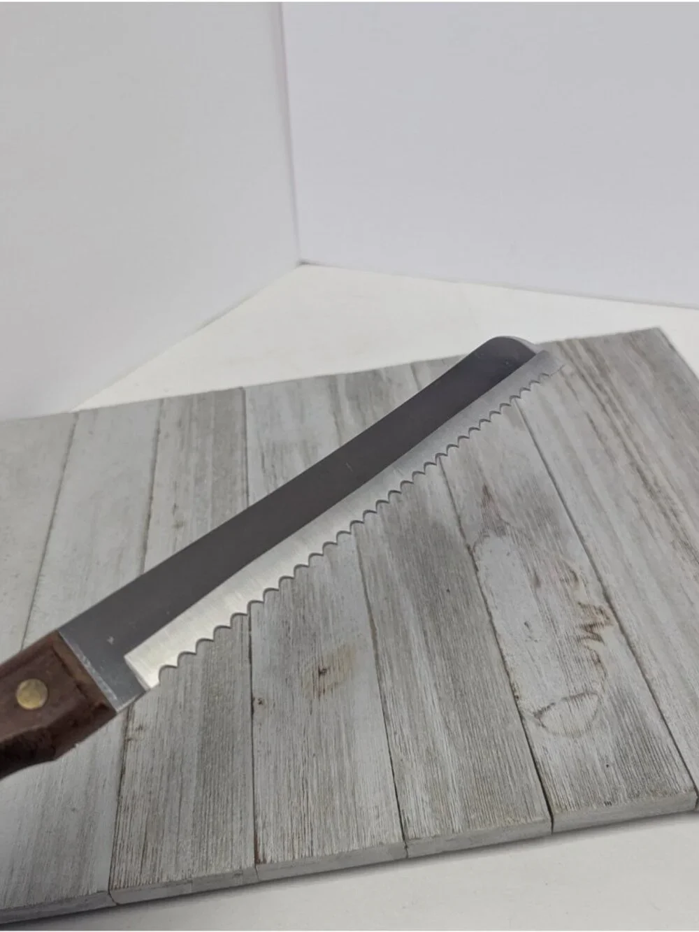 TRAMONTINA Inox Bread Knife Wood Handle 8